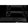 Rockstable Plataforma rodante 19 pulgadas - Negro - Acero SPCC - 600x600 mm - RS19-PH6610