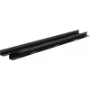 Rockstable 19 Guías de soporte en L para 1200 mm de profundidad - Juego de raíles para rack - Negro - Acero - 48,3 cm (19 inch) - 35 mm - 950 mm