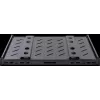 Rockstable RS19-SFH78 Bandeja de carga pesada de 19 pulgadas 1U, acero SPCC, Negro