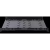 Rockstable RS19-SFH78 Bandeja de carga pesada de 19 pulgadas 1U, acero SPCC, Negro