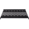 Rockstable Bandeja fija para rack 1U 19 pulgadas Heavy-Duty - Estante fijo - acero SPCC - Negro - 1 ud. - 3,2 kg (RS19-SFH68)