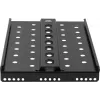 Rockstable Estante fijo para rack 1U 19 pulgadas Heavy Duty - Acero SPCC - Negro - Capacidad de carga 50 kg - 482 x 660 x 44 mm (RS19-SFH66)