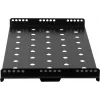 Rockstable Estante fijo para rack 1U 19 pulgadas Heavy Duty - Acero SPCC - Negro - Capacidad de carga 50 kg - 482 x 660 x 44 mm (RS19-SFH66)
