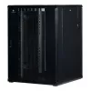 Rockstable Armario rack de 19 pulgadas 22U con puerta de rejilla - Armario de pie - 22U - 800 kg de capacidad - puerta con cerradura - guías de montaje - patas ajustables (RS19-8822PP)