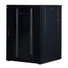 Rockstable Armario rack de 19 pulgadas 22U con puerta de rejilla - Armario de pie - 22U - 800 kg de capacidad - puerta con cerradura - guías de montaje - patas ajustables (RS19-8822PP)