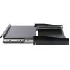 Rockstable Unidad de cajón para rack 2U 19 pulgadas - Acero de alta resistencia - Negro - Acero laminado en frío SPCC - Cajón deslizante - 6,92 kg (RS19-TH02)