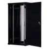 Rockstable Armario rack 19 inch 32U con puerta de cristal - Armario de pie - 32U - 800 kg - cerradura con llave - guías de montaje - patas regulables (RS19-8832)