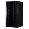 Rockstable Armario rack 19 inch 32U con puerta de cristal - Armario de pie - 32U - 800 kg - cerradura con llave - guías de montaje - patas regulables (RS19-8832)