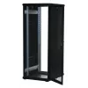 Rockstable Rack 19 inch 32U con puertas de malla - Estructura de pie - 32U - 800 kg - cerradura - guías de montaje - patas regulables (RS19-6832PP)
