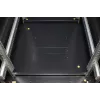 Rockstable Rack de servidor 37 HE 19 pulgadas con puertas de malla - bastidor independiente - 37U - 800 kg - cerradura con llave - raíles de montaje - patas ajustables (RS19-6837PP)