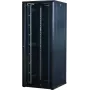 Rockstable armario de servidor 42U 19 inch con puerta de cristal - armario de pie - 42U - 800 kg - cerradura con llave - guías de montaje - patas ajustables (RS19-8842)