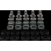 Rockstable Set de tornillos Phillips M6 - Montaje en rack - Plateado - 10 uds. (RS19-M611)