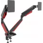 Rockstable RS-MM009 Soporte para monitor gaming para 2 monitores - Abrazadera / Pasacables - 16 kg - 15