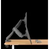 Rockstable RS-MM011B soporte de mesa profesional para doble monitor - pinza/perno - 16 kg - 15-32 pulgadas - 100x100 mm - negro