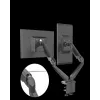 Rockstable RS-MM011B soporte de mesa profesional para doble monitor - pinza/perno - 16 kg - 15-32 pulgadas - 100x100 mm - negro