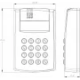 ROGER PR602LCD-DT-O controlador de acceso