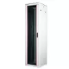 Armario de red ROLINE 19 pulgadas Pro 47 U, 600x600 AnxPr Puerta de cristal Gris