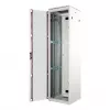 Armario de red ROLINE 19 pulgadas Pro 47 U, 600x600 AnxPr Puerta de cristal Gris