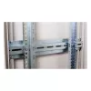 Armario de red ROLINE 19 pulgadas Pro 47 U, 600x600 AnxPr Puerta de cristal Gris