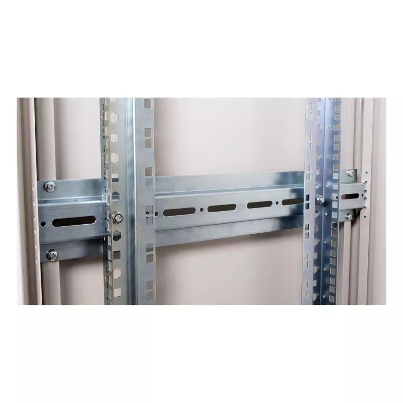 Armario de red ROLINE 19 pulgadas Pro 47 U, 600x600 AnxPr Puerta de cristal Gris