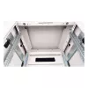 Armario de red ROLINE 19 pulgadas Pro 47 U, 600x600 AnxPr Puerta de cristal Gris