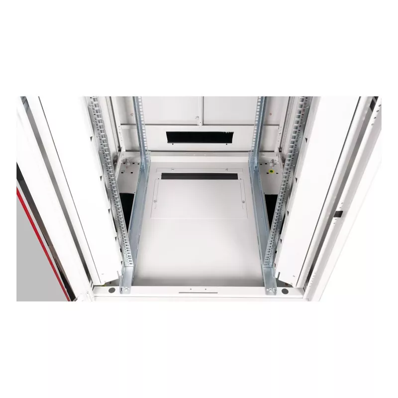 ROLINE Armario de Red 19 Pulgadas Pro 47U, 800x800mm Puerta de Cristal Gris