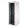 ROLINE Armario de Red 19 Pulgadas Pro 47U, 800x800mm Puerta de Cristal Gris