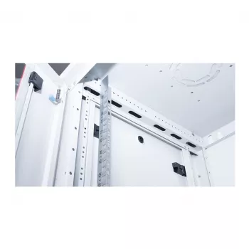 ROLINE Armario de pared de 19 pulgadas Basic Plus 9U, 600x450 mm (AnxFo), Gris