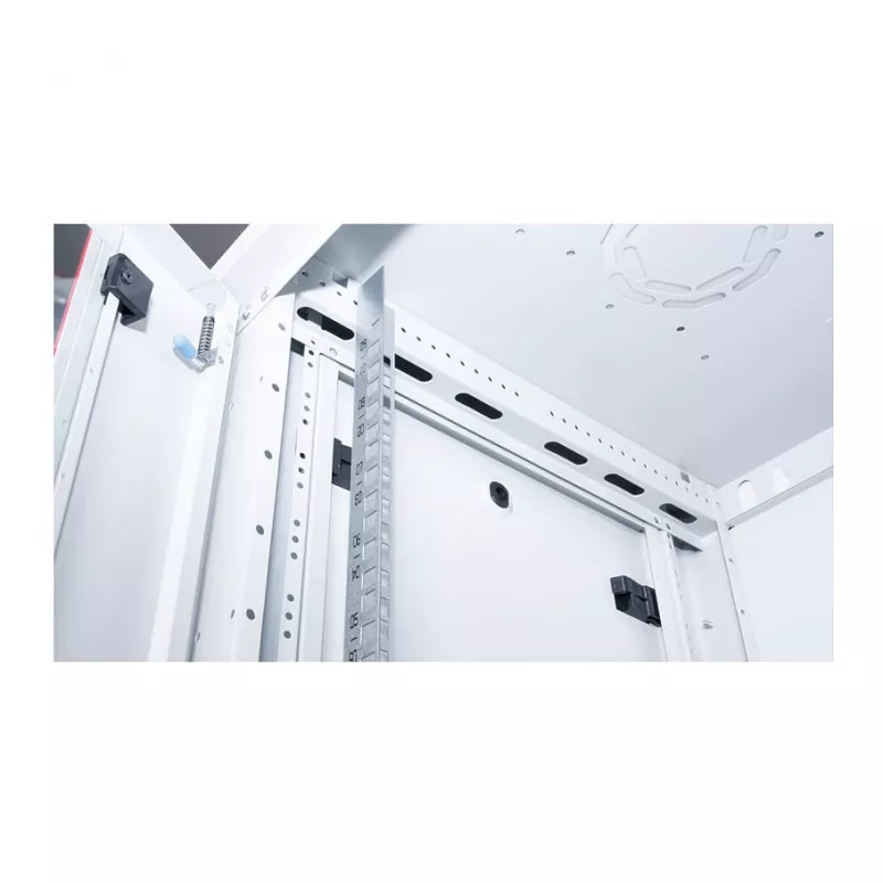 ROLINE Armario de pared de 19 pulgadas Basic Plus 9U, 600x450 mm (AnxFo), Gris