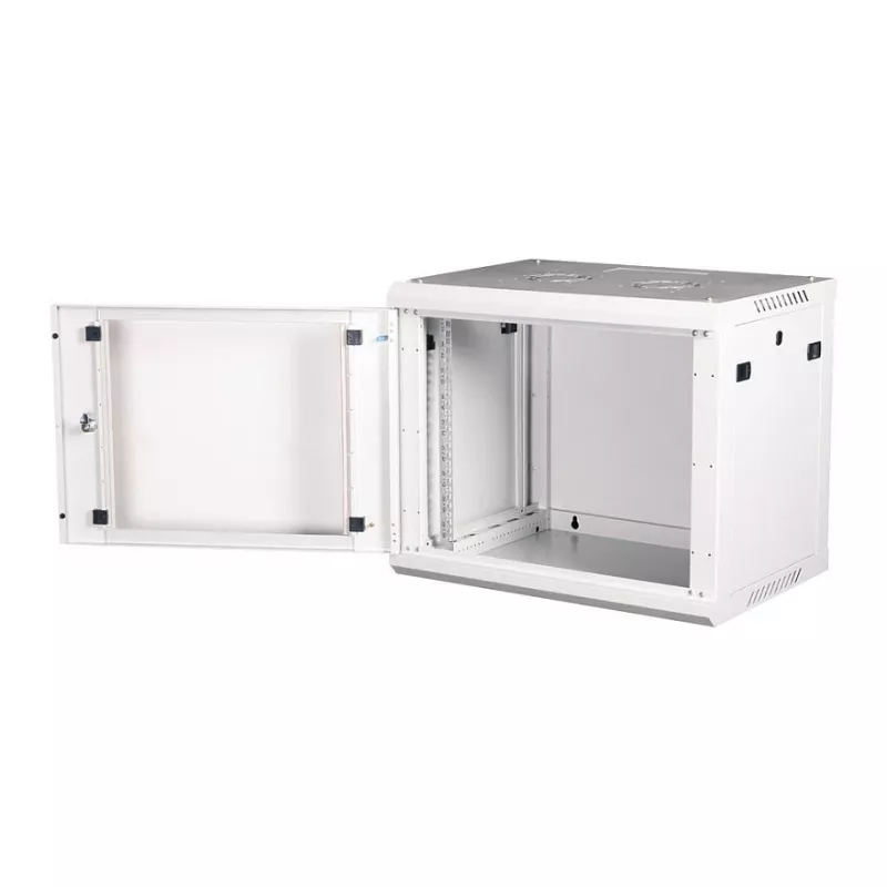 ROLINE Armario de pared de 19 pulgadas Basic Plus 9U, 600x450 mm (AnxFo), Gris