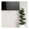 ROLINE Cubierta para cables - Canaleta - apta para montaje en pared y suelo