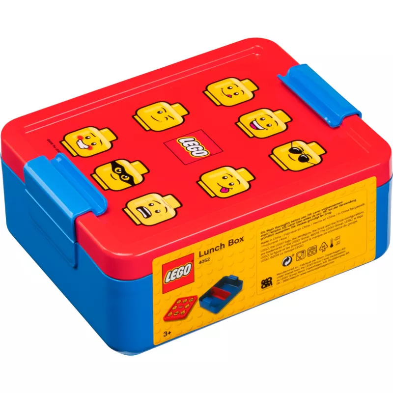 ROOM COPENHAGEN LEGO Fiambrera Iconic Classic Rojo/Azul 1,2L
