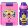 ROOM COPENHAGEN LEGO Set de comida Bee - Set de 2 piezas con botella y fiambrera, Lila