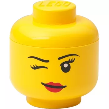 Room Copenhagen LEGO Storage Head Whinky Mini amarillo