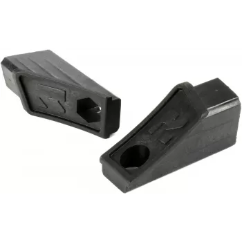 Root Industries Deck Rear Plugs - tapones traseros de nailon negros para patinete stunt (par)