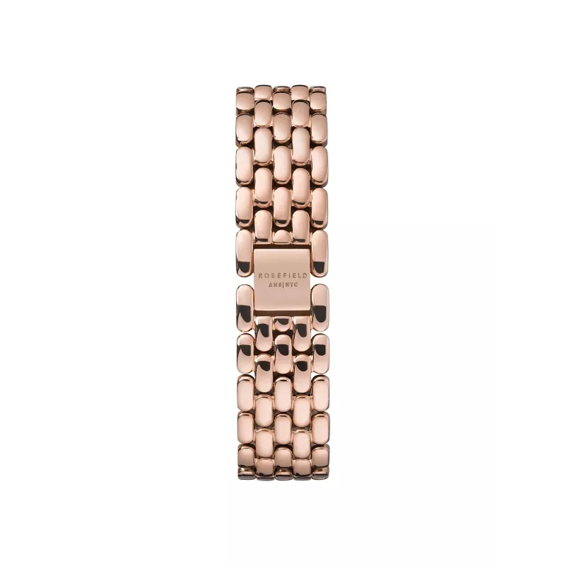 ROSEFIELD Reloj mujer NWG-N91 33mm oro rosa acero inoxidable