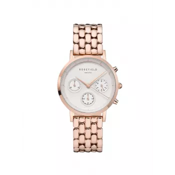 ROSEFIELD Reloj mujer NWG-N91 33mm oro rosa acero inoxidable