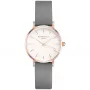 ROSEFIELD reloj de mujer 26WGR-264 - 26mm acero inoxidable oro rosa, esfera blanco crema, cuarzo