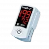 ROSSMAX SB100 Pulsioxímetro de dedo con monitorización de SpO2 y frecuencia de pulso, pantalla LED bicolor, 6 modos de visualización, apagado automático, indicador de nivel de batería, para uso doméstico y clínico