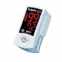 ROSSMAX SB100 Pulsioxímetro de dedo con monitorización de SpO2 y frecuencia de pulso, pantalla LED bicolor, 6 modos de visualización, apagado automático, indicador de nivel de batería, para uso doméstico y clínico