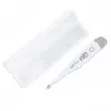 Rossmax TG 100 Termómetro digital con alarma de fiebre, oral, rectal, axilar, sonda impermeable, pantalla LCD, memoria recuperable, conmutable entre Celsius y Fahrenheit