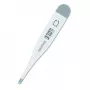 Rossmax TG 100 Termómetro digital con alarma de fiebre, oral, rectal, axilar, sonda impermeable, pantalla LCD, memoria recuperable, conmutable entre Celsius y Fahrenheit