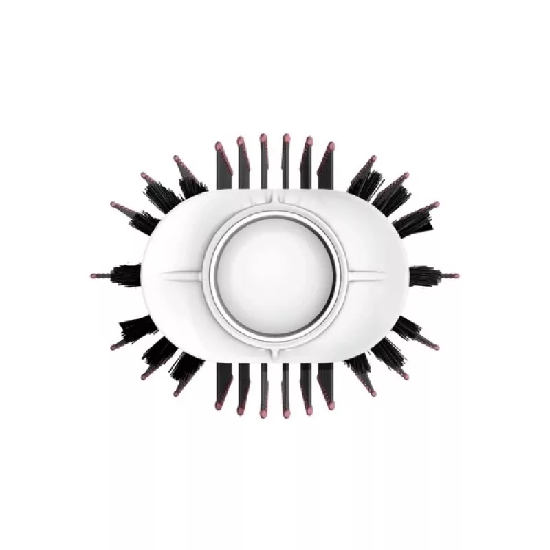 Rowenta Volumizer CF6135F0 Cepillo de aire caliente ovalado, Blanco/Rosa