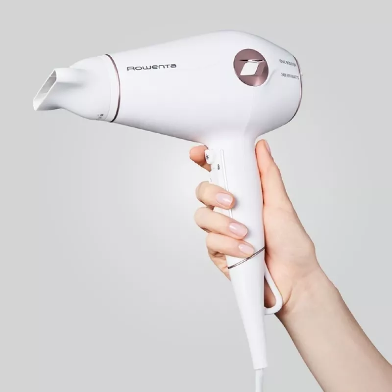 Rowenta CV6135 Cepillo de aire caliente Volumizer, 1800W, blanco
