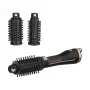 Rowenta Ultimate Experience CF9620 cepillo moldeador de aire con función de iones, 3 niveles de temperatura, negro/oro rosa
