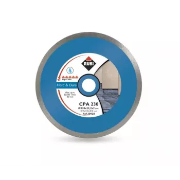 Disco de diamante RUBI CPA para materiales duros 250 x 25,4 mm SuperPro