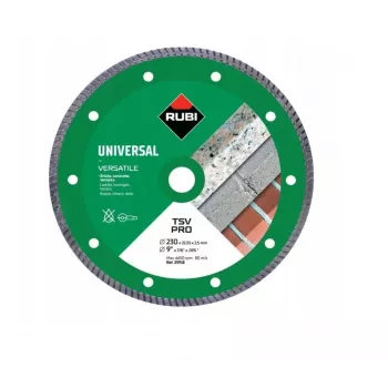 RUBI Disco de corte diamantado TSV 230 PRO 230mm