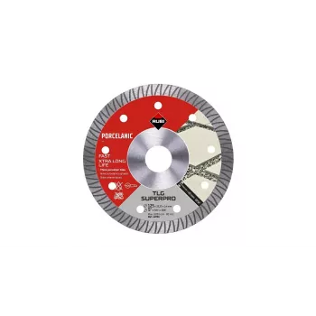Disco de corte diamantado RUBI TLG SUPERPRO Turbo para gres porcelánico 125 mm