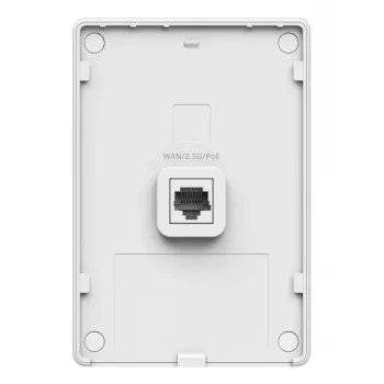 RUIJIE RG-RAP72-WALL Punto de acceso Wi-Fi 7 tri-banda de pared, uplink 2.5GbE, alimentado por PoE+