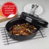 Russell Hobbs BW072151 V/E fuente de asar autoengrasante 38cm con tapa